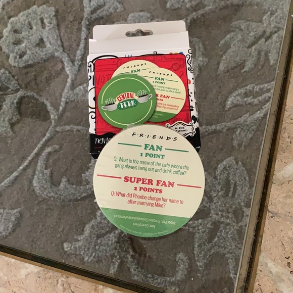 New Friends sitcom trivia coaster - Picture 5 of 5